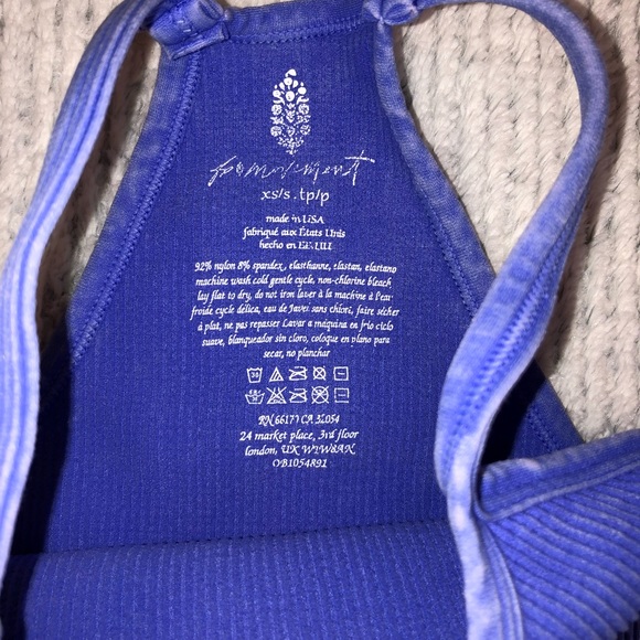 NWOT! Free People Happiness Runs Crop Tank XS/S - Picture 4 of 10